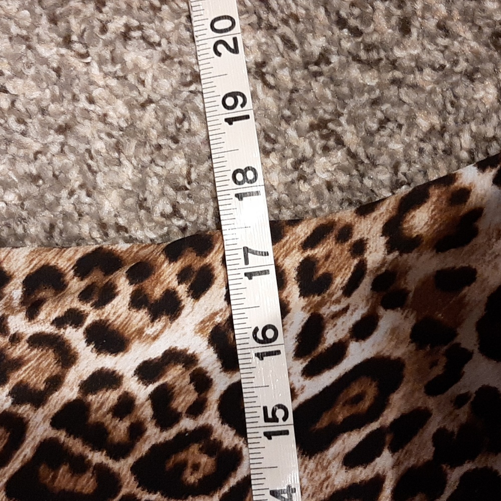 Leopard A-line Leopard Print swing dress - Picture 8 of 9
